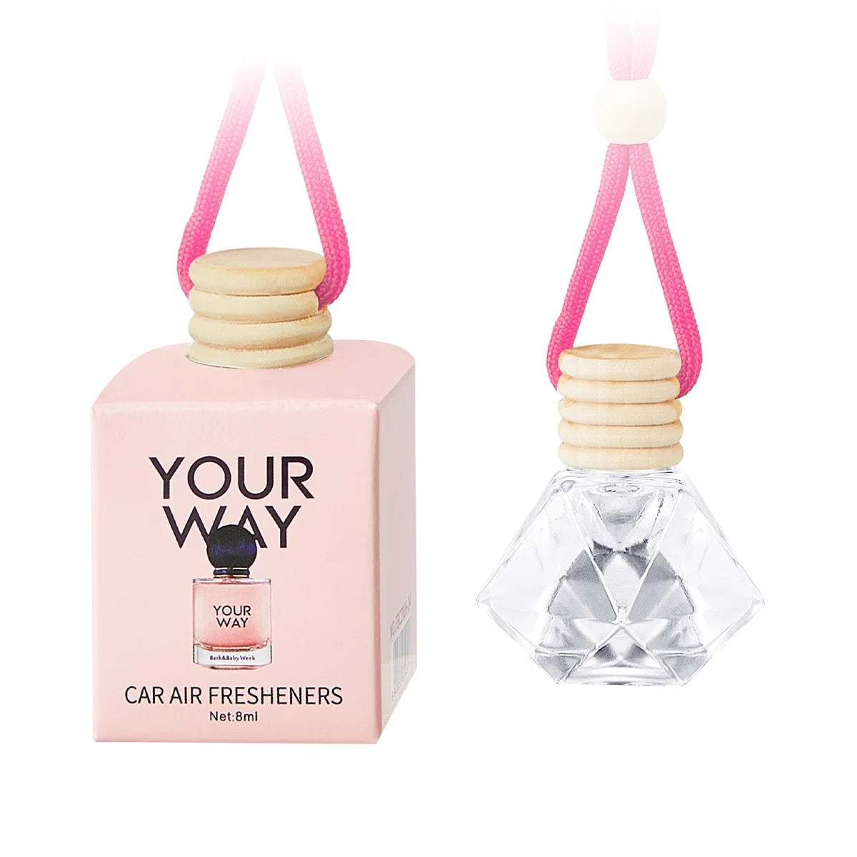 Car Perfume Bottle Long Lasting Air Freshener for Car Interior Fragrance