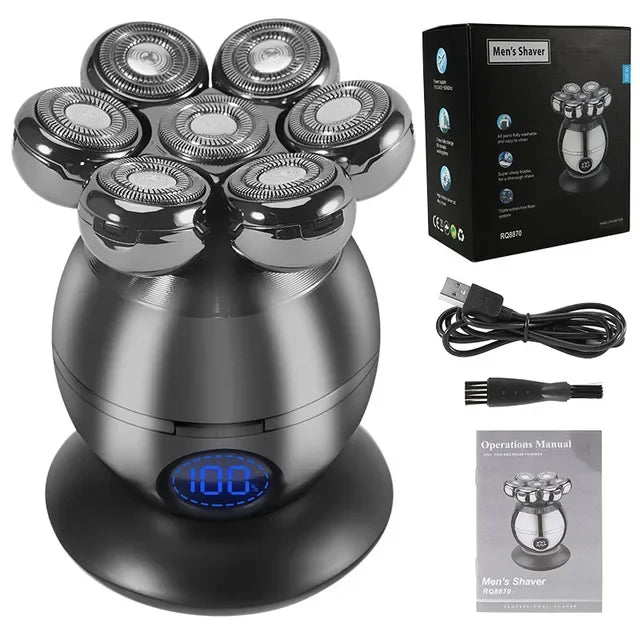 7D Electric Shaver Men Floating