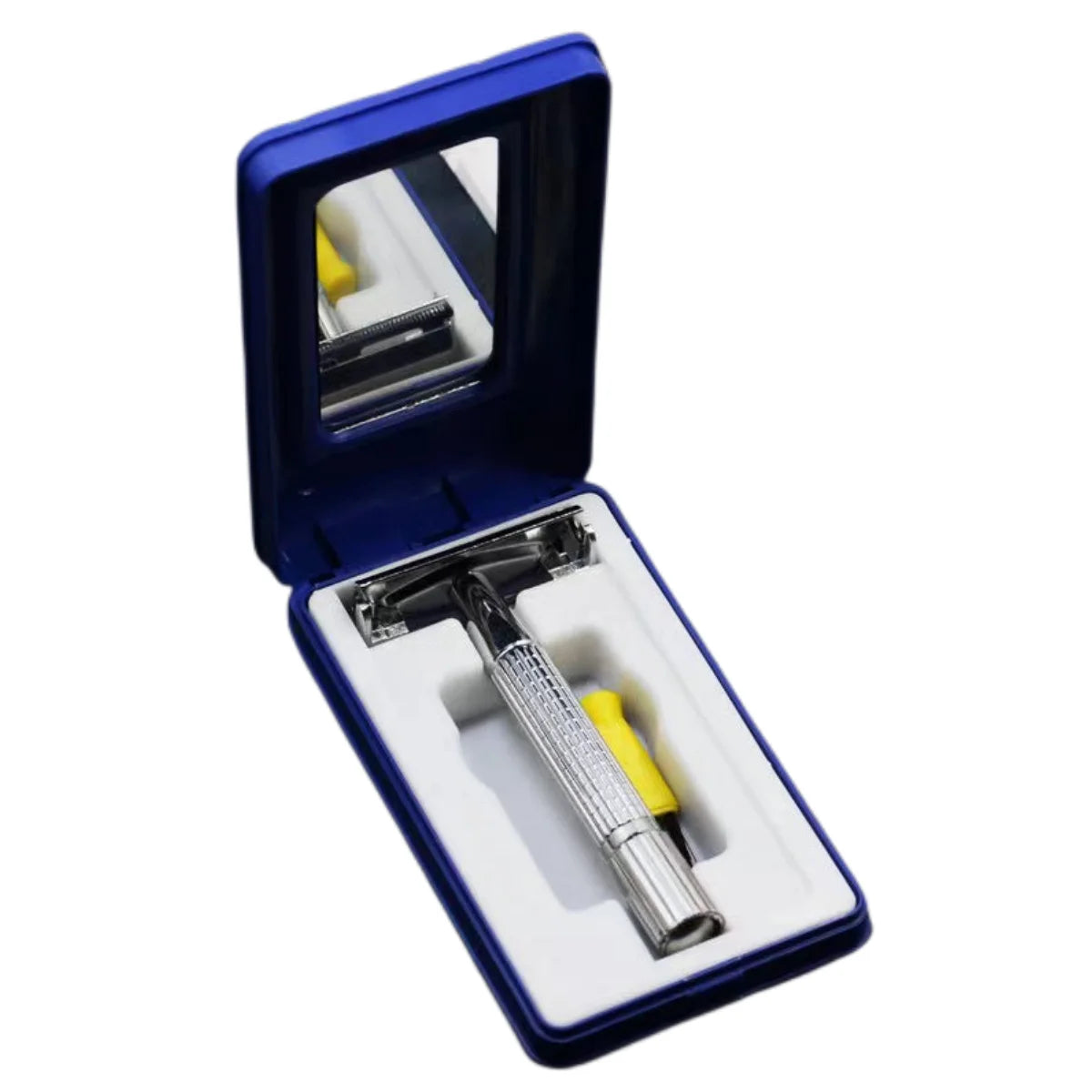 Men Folding Straight Razor 10 Blades