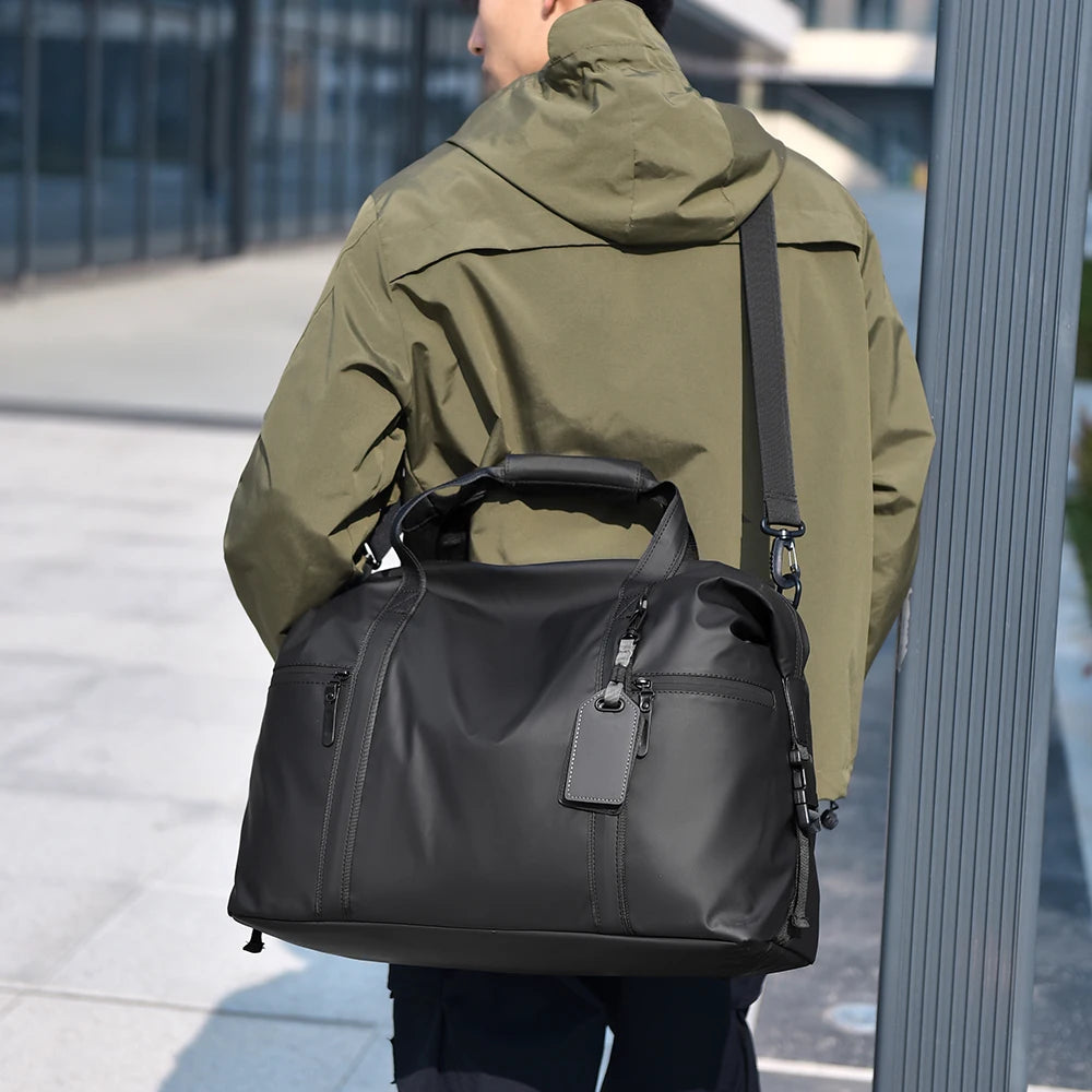 Men Gym Duffel Bag Adjustable Shoulder Travel Sports Bag