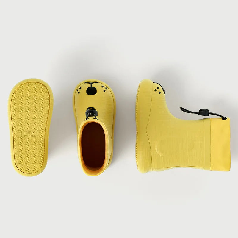 Kids Waterproof Rain Boots Lightweight EVA Rain Shoes for Boys & Girls