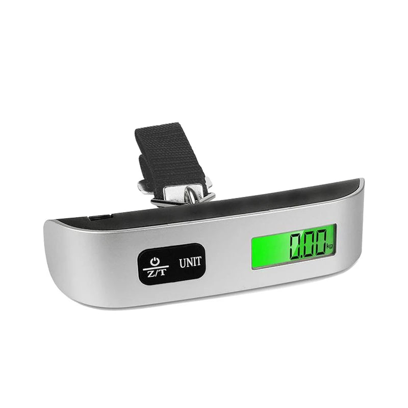 Portable Digital Luggage Scale – LCD Hanging Baggage Weight Scale 50kg/110lb
