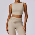 Women’s High Support Open Back Sports Bra with Removable Pads
