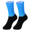 Aero Silicone Anti Slip Cycling Socks Men Breathable Running Bike Socks