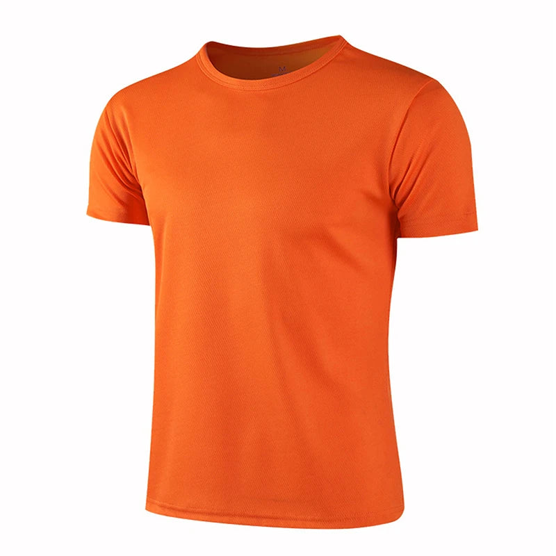 Quick Dry Sports T Shirt Men Women Breathable Gym Running Fitness Tee