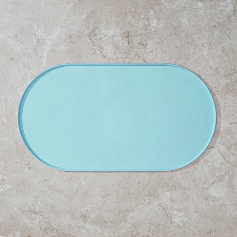 Waterproof Non Slip Cat Feeding Mat Pet Food Bowl Mat for Dog Cat Feeding Area