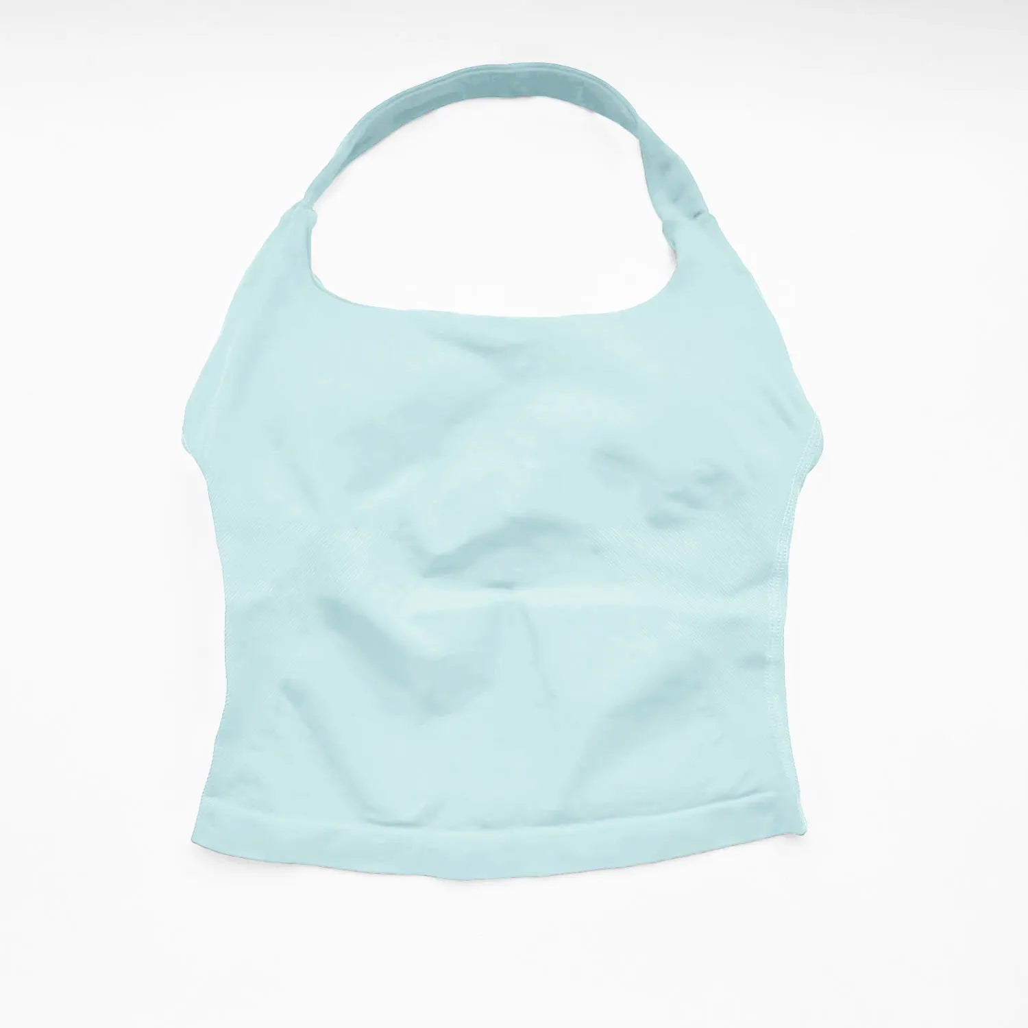 Women Halter Gym Top Seamless Fitness Yoga Tank Workout Activewear