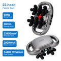 42 Heads Massage Gun Deep Tissue Muscle Massager High Frequency Body Fascia Gun for Back Neck Shoulder