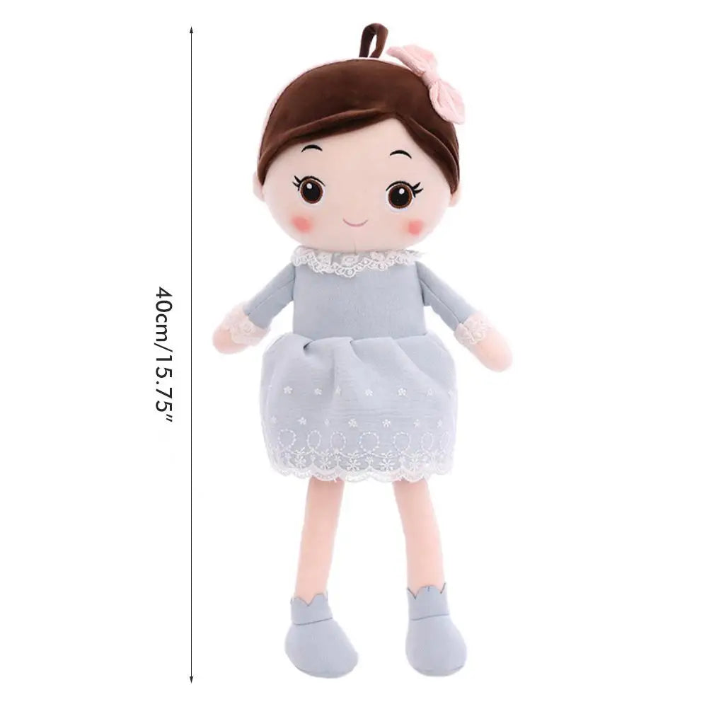 Soft Rag Doll Pillow for Girls Room Decor