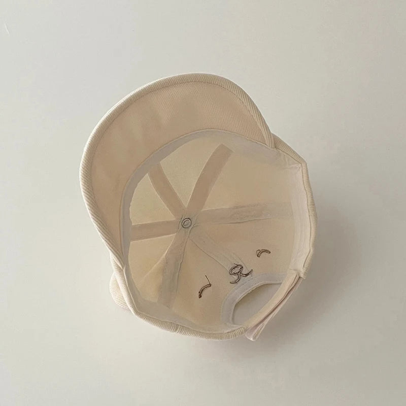 Baby Bear Ear Baseball Hat Cute Infant Kids Sun Cap
