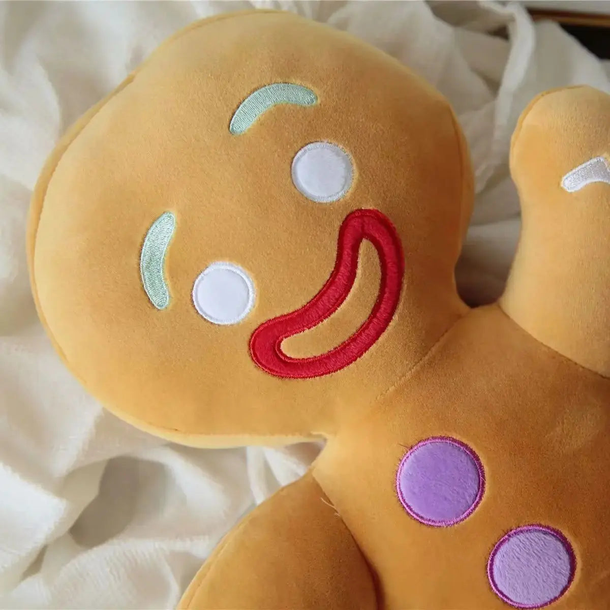 Gingerbread Man Plush Toy Soft Cookie Stuffed Doll