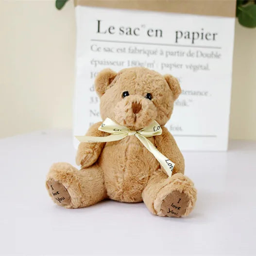18cm Cute Teddy Bear Plush Toy Birthday Gift