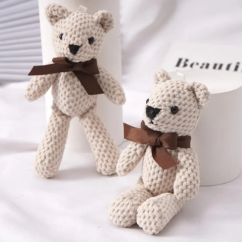 16cm Pineapple Bear Plush Keychain Mini Teddy Bear Gift
