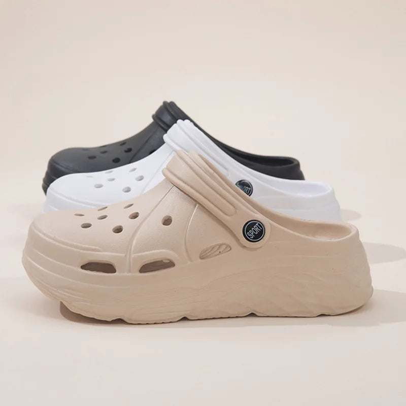 Women EVA Platform Clogs Thick Sole Non Slip Garden Sandals