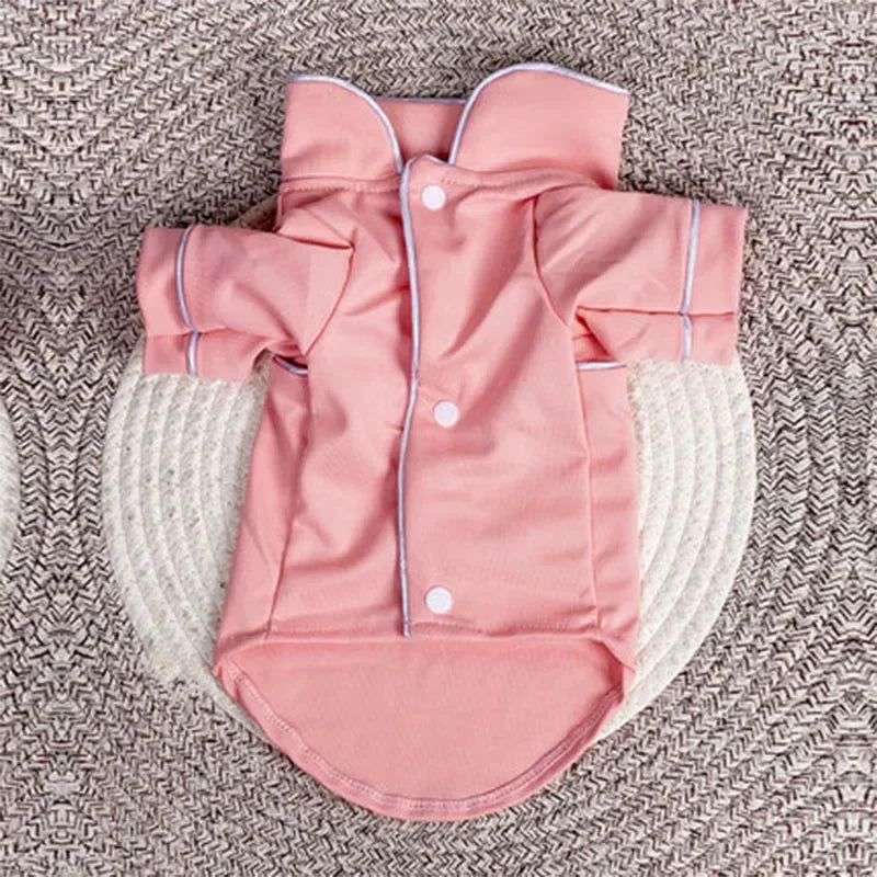 Summer Dog Pajamas Lightweight Pet Shirt