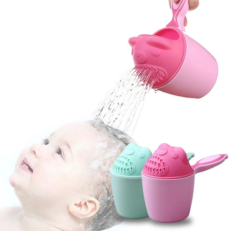 Cartoon Bear Baby Shampoo Rinse Cup