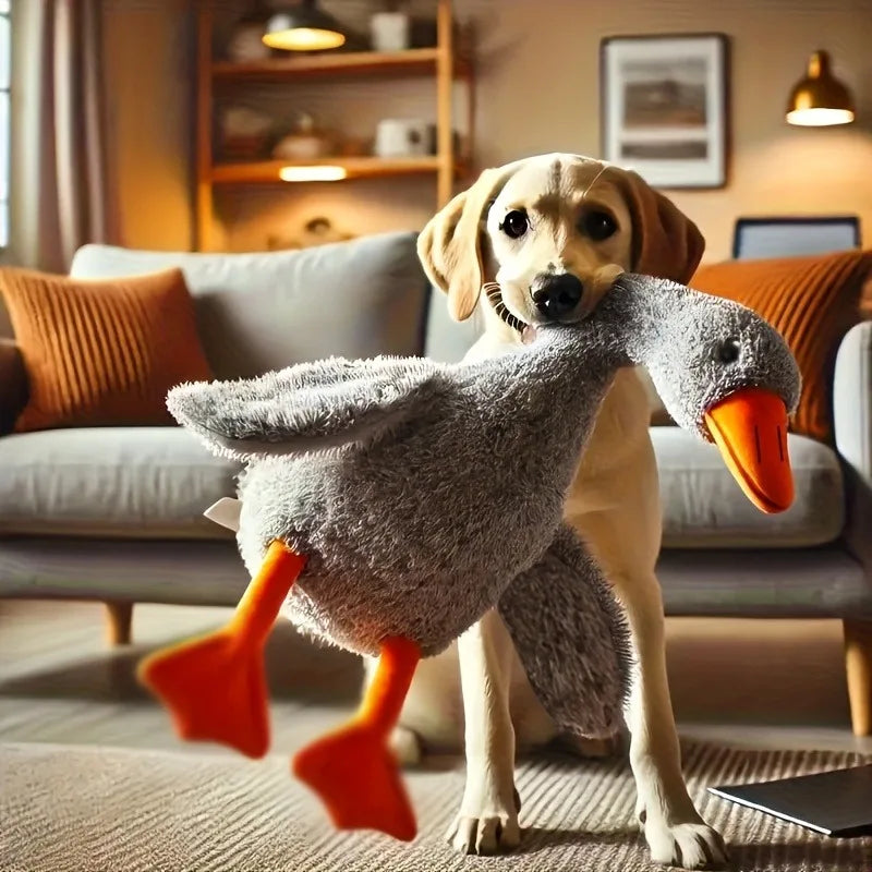 50cm Soft Duck Plush Toy for Dogs and Cats