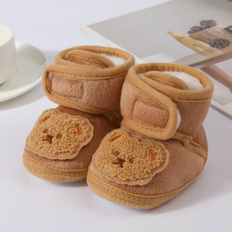 Baby Winter First Walker Shoes Warm Soft Sole 0 9 Months