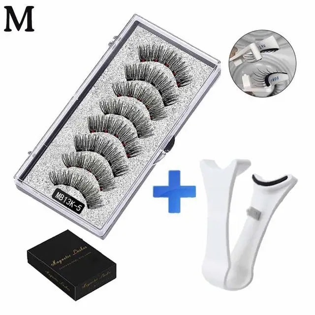 Magnetic Lashes – No Glue Easy Apply Eyelashes Kit