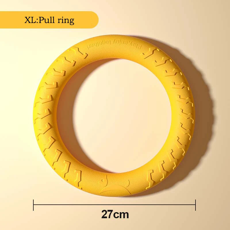 4 Pack Durable Dog Toy Set Flying Disc Ball Tug Rope