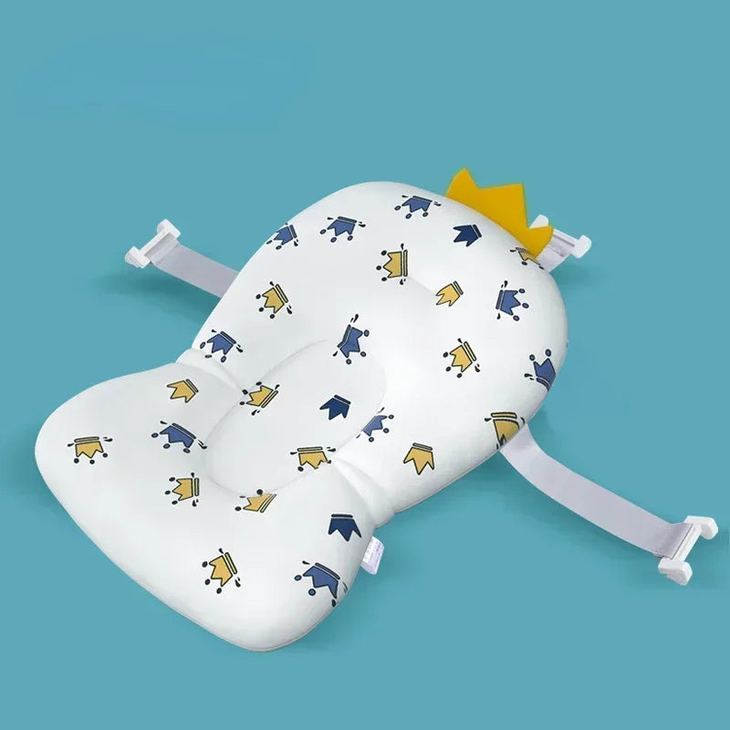 Baby Bath Support Cushion Non Slip Newborn Bathtub Pad Soft Comfort