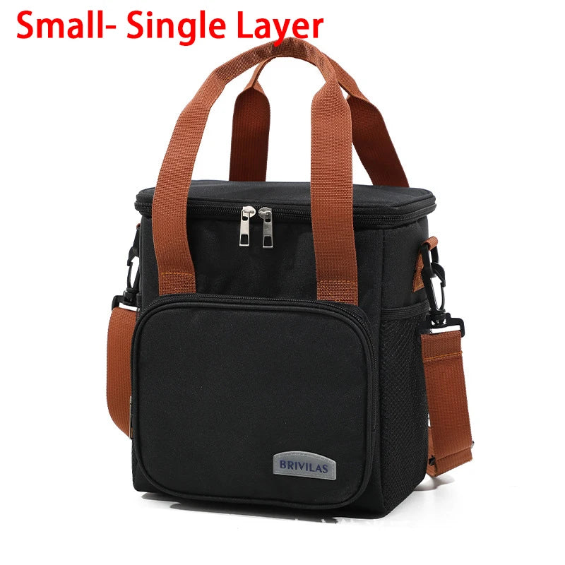 Insulated Lunch Bag Leakproof Collapsible Large Capacity for Work Travel