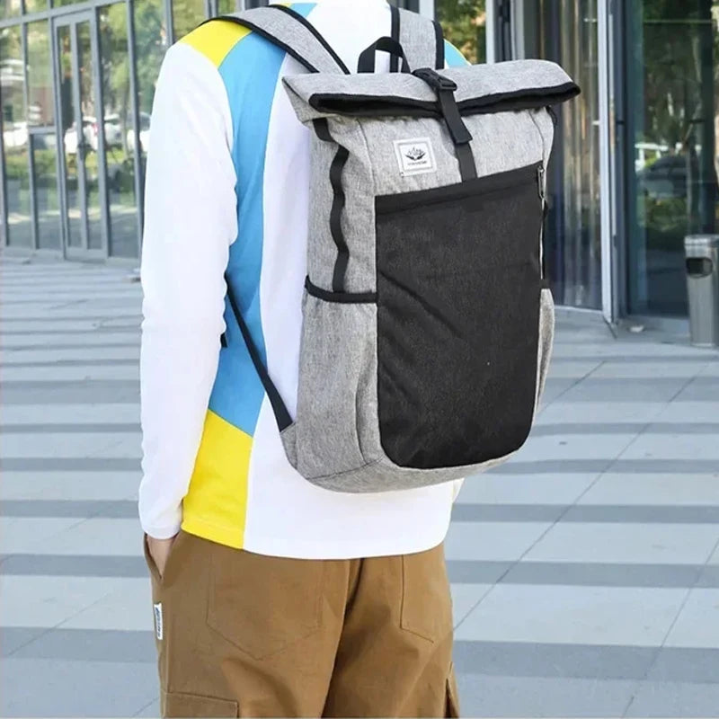 Foldable Waterproof Backpack Large Capacity Sports Travel Gym School Bag