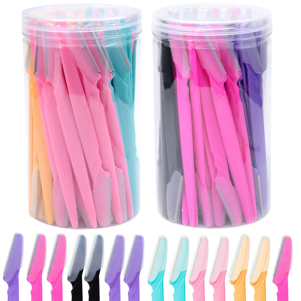 Eyebrow & Facial Razor Set – Multi-Purpose Dermaplaning Tools for Women