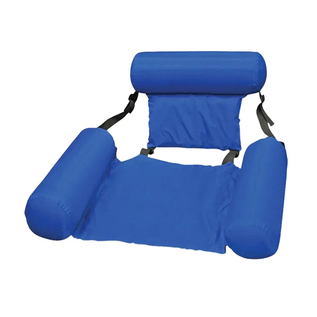 Inflatable Water Hammock Pool Float Lounge Chair 100x120cm