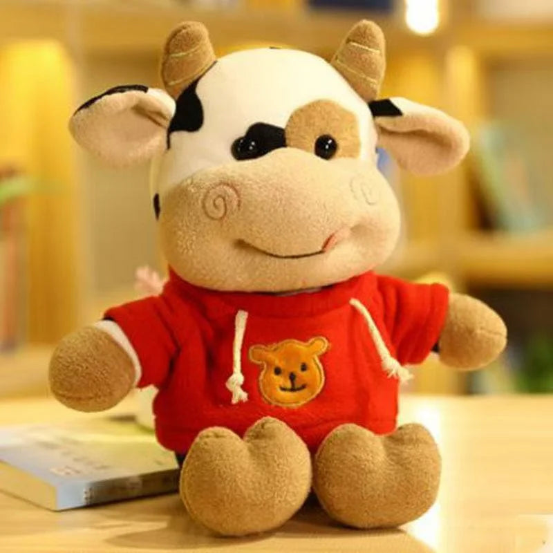 Cute Cow Plush Pillow Gift for Kids and Girlfriend