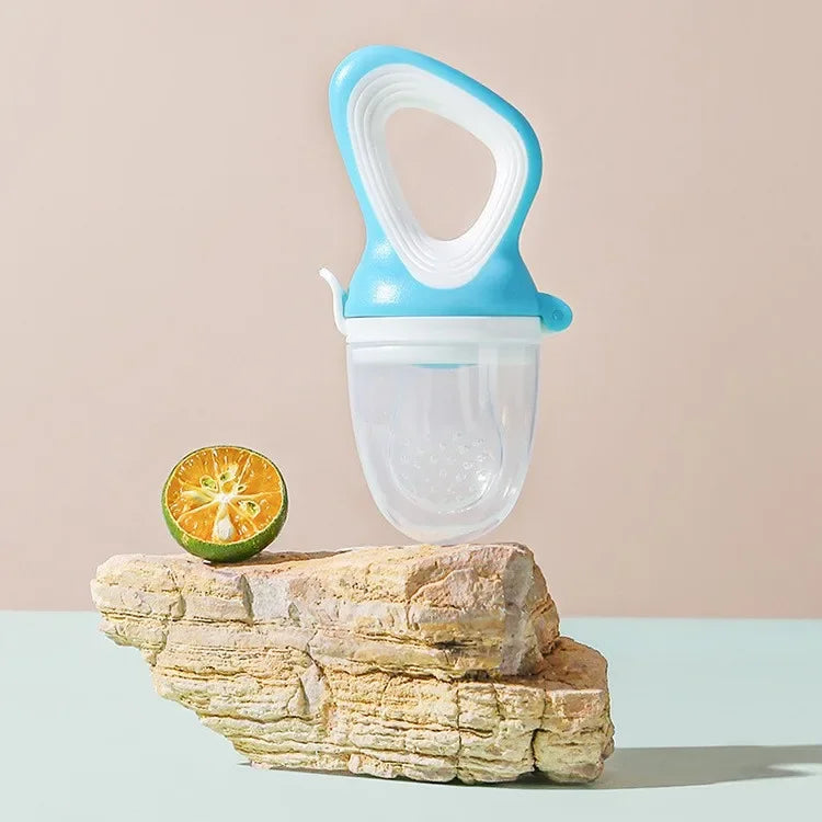 *Silicone Baby Fruit Feeder Teething Pacifier Nibbler