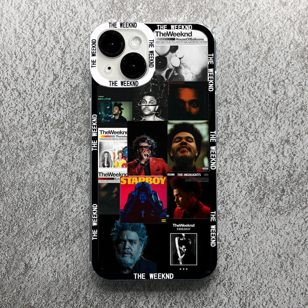 The Weeknd Minimalist Poster Shockproof iPhone Case