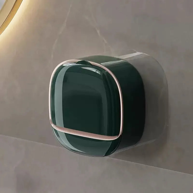 Waterproof Soap Box Hanging Bathroom Soap Holder with Drainage Storage Case