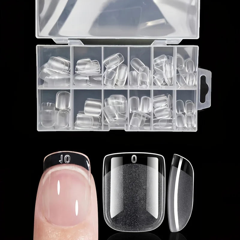 Press On Nail Tips Set – 120pcs Full Cover Fake Nails for DIY Extensions
