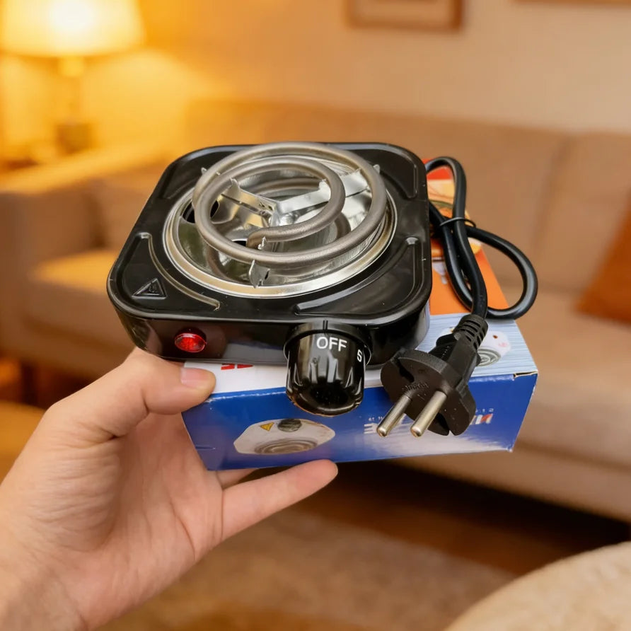 Portable Electric Shisha Coal Burner Hot Plate 500W 220V EU Plug