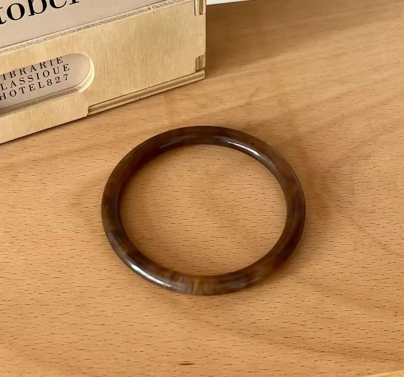 Resin Bracelet for Women Vintage Acrylic Korean Style Elegant Simple Jewelry