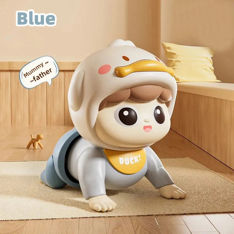 Musical Crawling Baby Toy for Tummy Time 0 1 Years