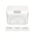 Laundry Pod Container with Lid Sealed Pop Up Large Capacity Organizer Box