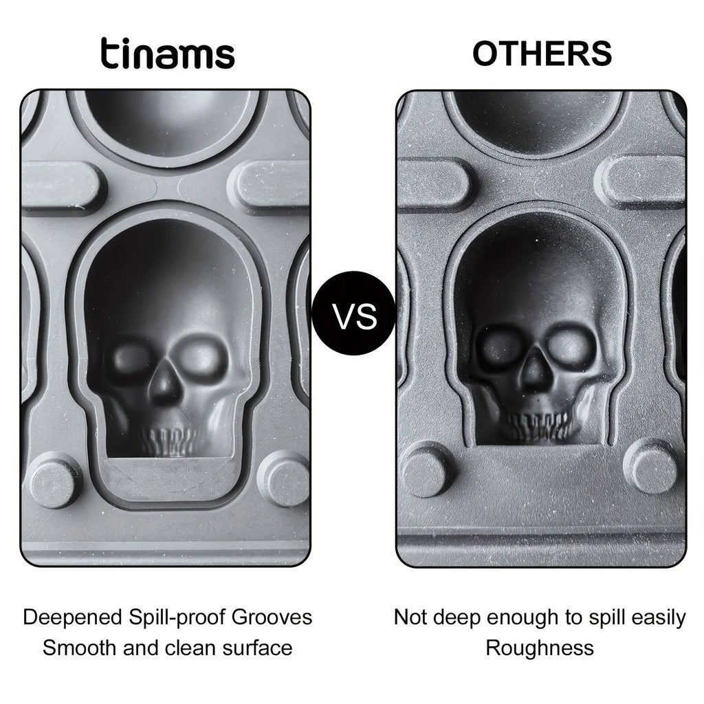 3D Skull Ice Mold