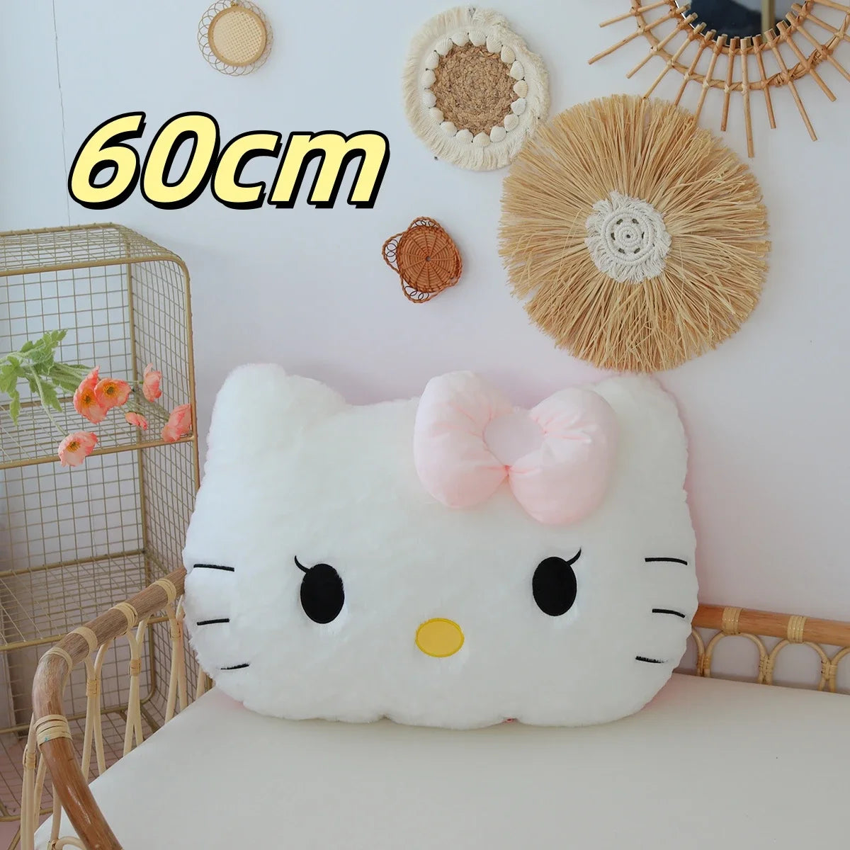 Hello Kitty Plush Hug Pillow Soft Big Size Cushion Sofa Bed Gift