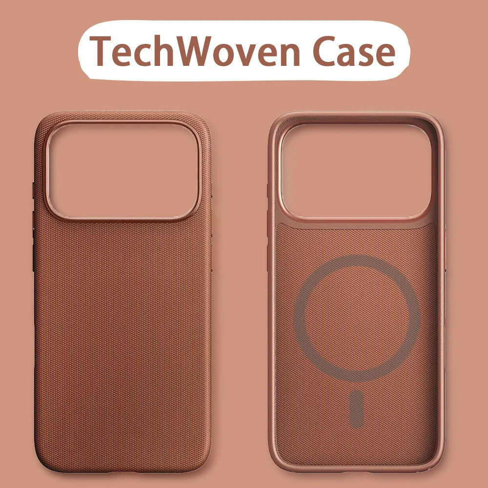 Tech Woven Magnetic Adsorption iPhone Case