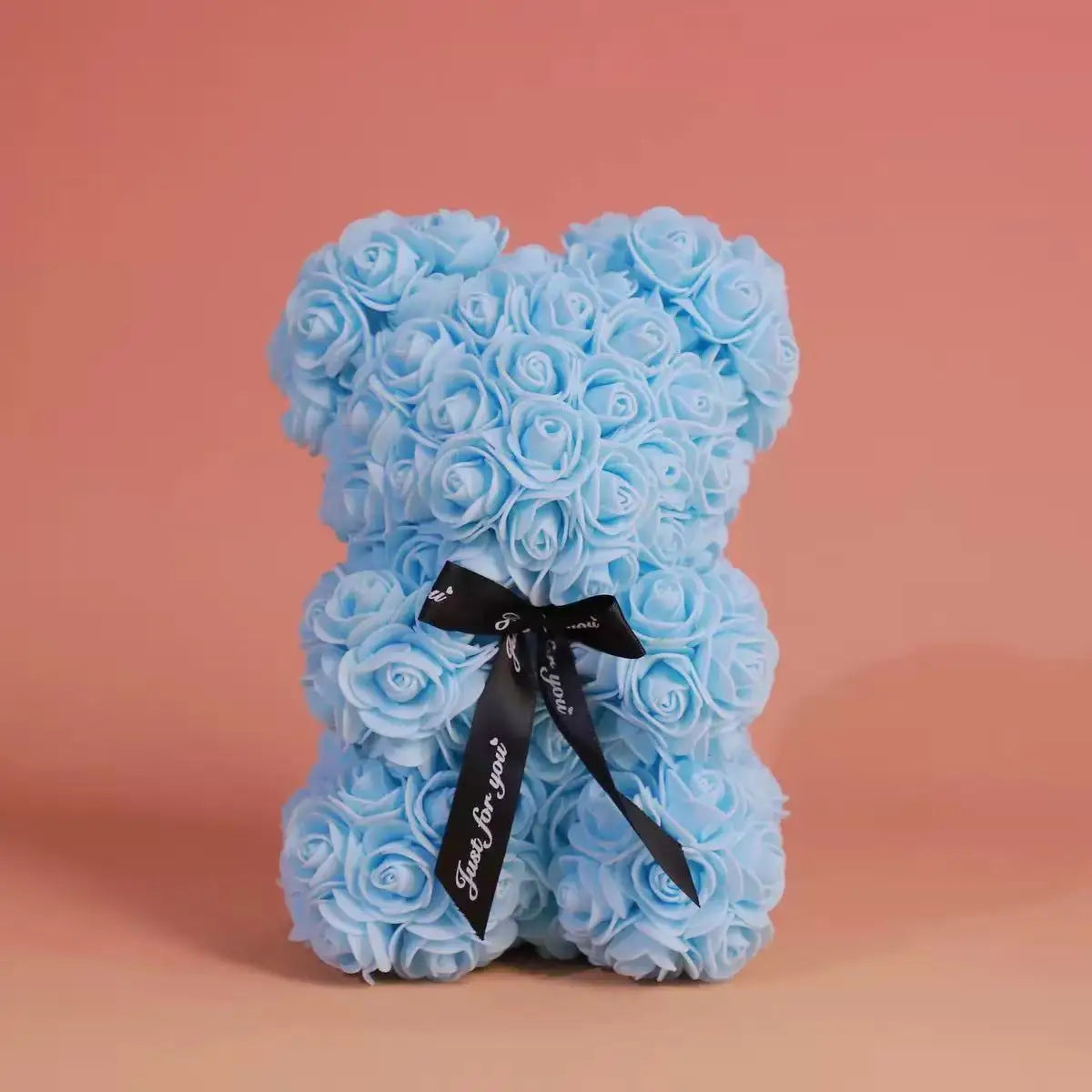 Rose Flower Teddy Bear Gift with Box for Women