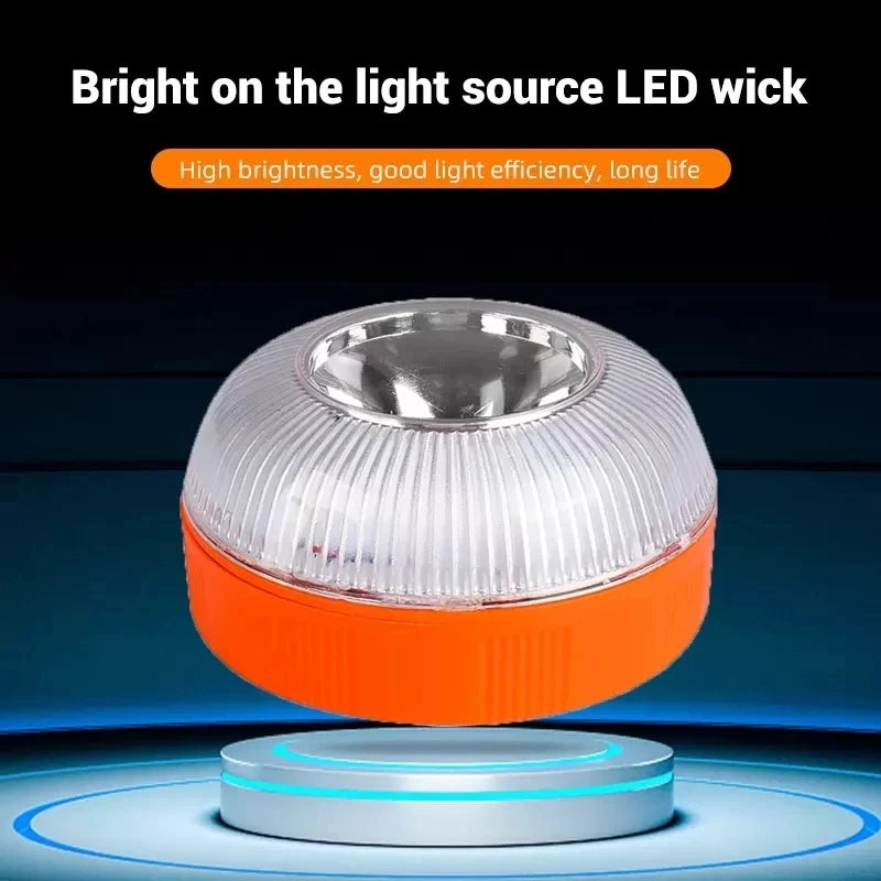 Car Emergency Beacon Light USB Rechargeable