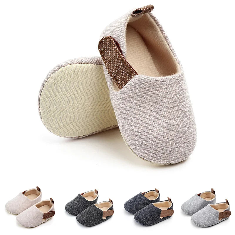 Cotton Baby First Walker Shoes Soft Non Slip Toddler Sneakers