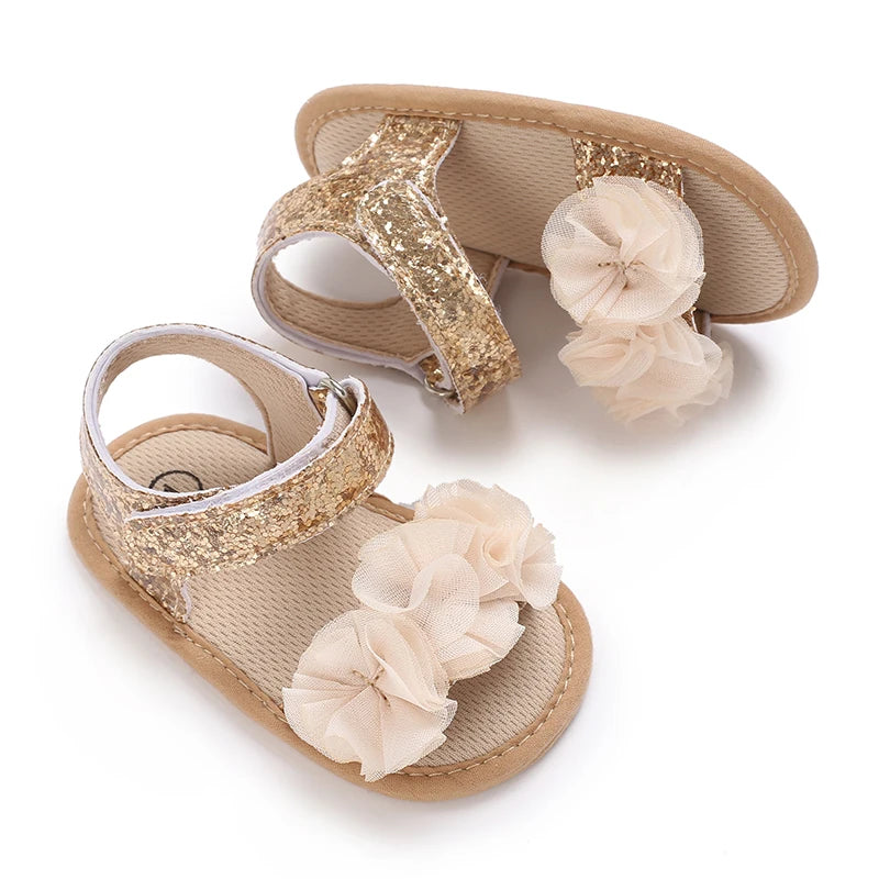 Baby Girl Sandals Soft Sole First Walker Dress Shoes