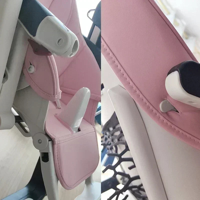 Baby Stroller Seat Cushion PU Leather Dining Chair Pad