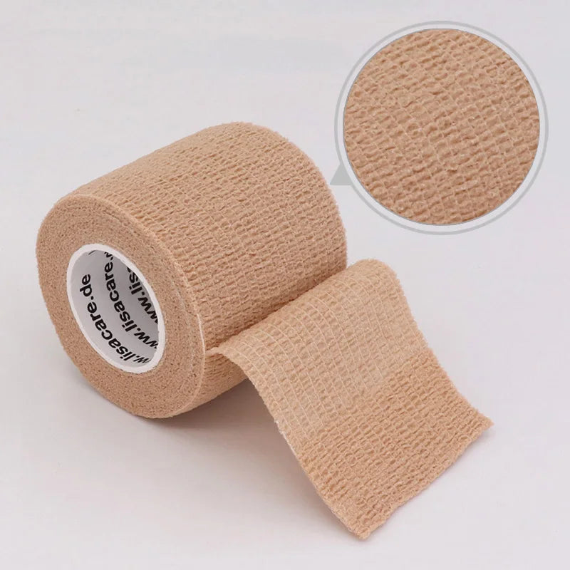 Self Adhesive Elastic Sports Wrap Tape Colorful 4.8m Knee Finger Ankle Support Bandage