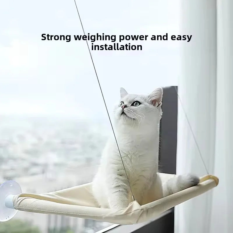Cat Window Hammock Bed Suction Cup Space Saving Hanging Pet Bed