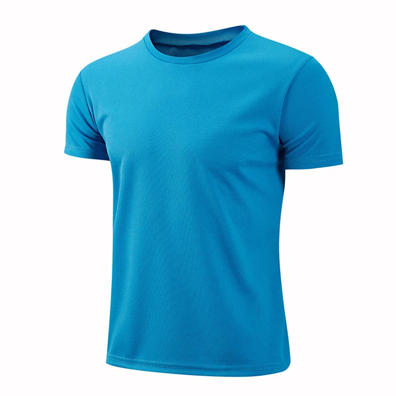 Quick Dry Sports T Shirt Men Women Breathable Gym Running Fitness Tee