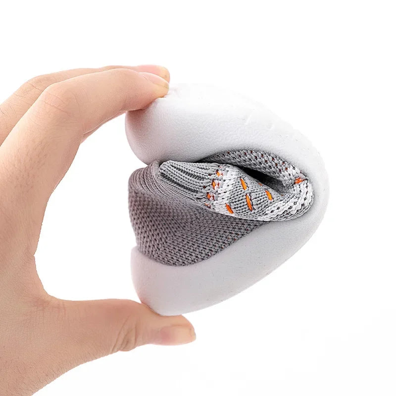 Baby Breathable Sock Shoes Anti Slip Rubber Sole Infant Slippers